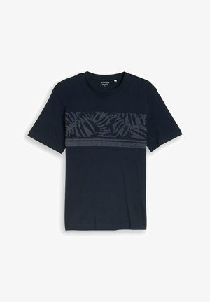 TOM TAILOR, TOM TAILOR T-SHIRT T-SHIRT MIT INSIDE-OUT PRINT - T-shirts print - sky captain blue