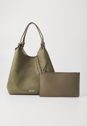 PAULA COMMUTER LARGE TOTE SET - Tote bag - utility green