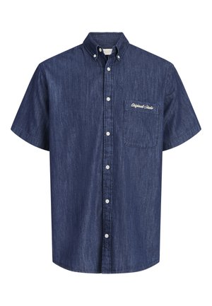 Jack & Jones, JORNORREBRO - Skjorter - dark blue denim