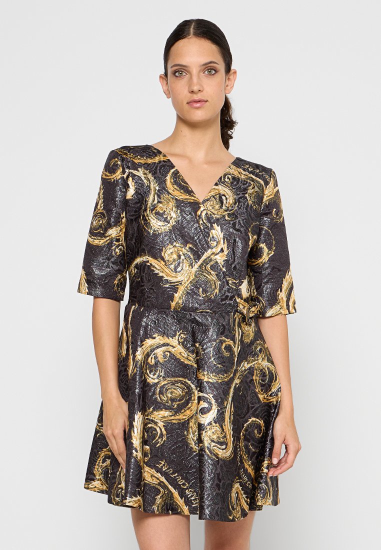 Versace Jeans Couture Cocktailjurk zwart Versace Jeans Couture Cocktailjurk zwart