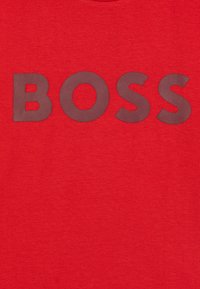 BOSS Kidswear SHORT SLEEVES - Camiseta estampada - red