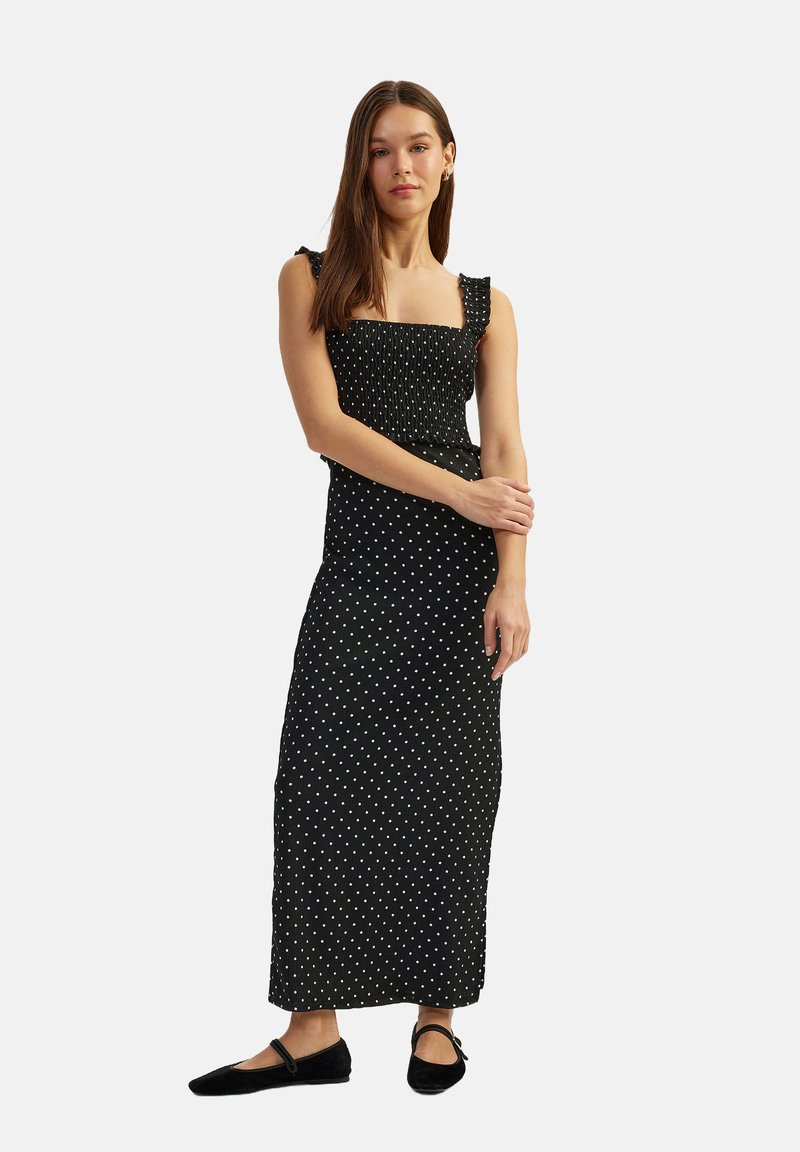 Koton MIDI - Maxi-jurk - black