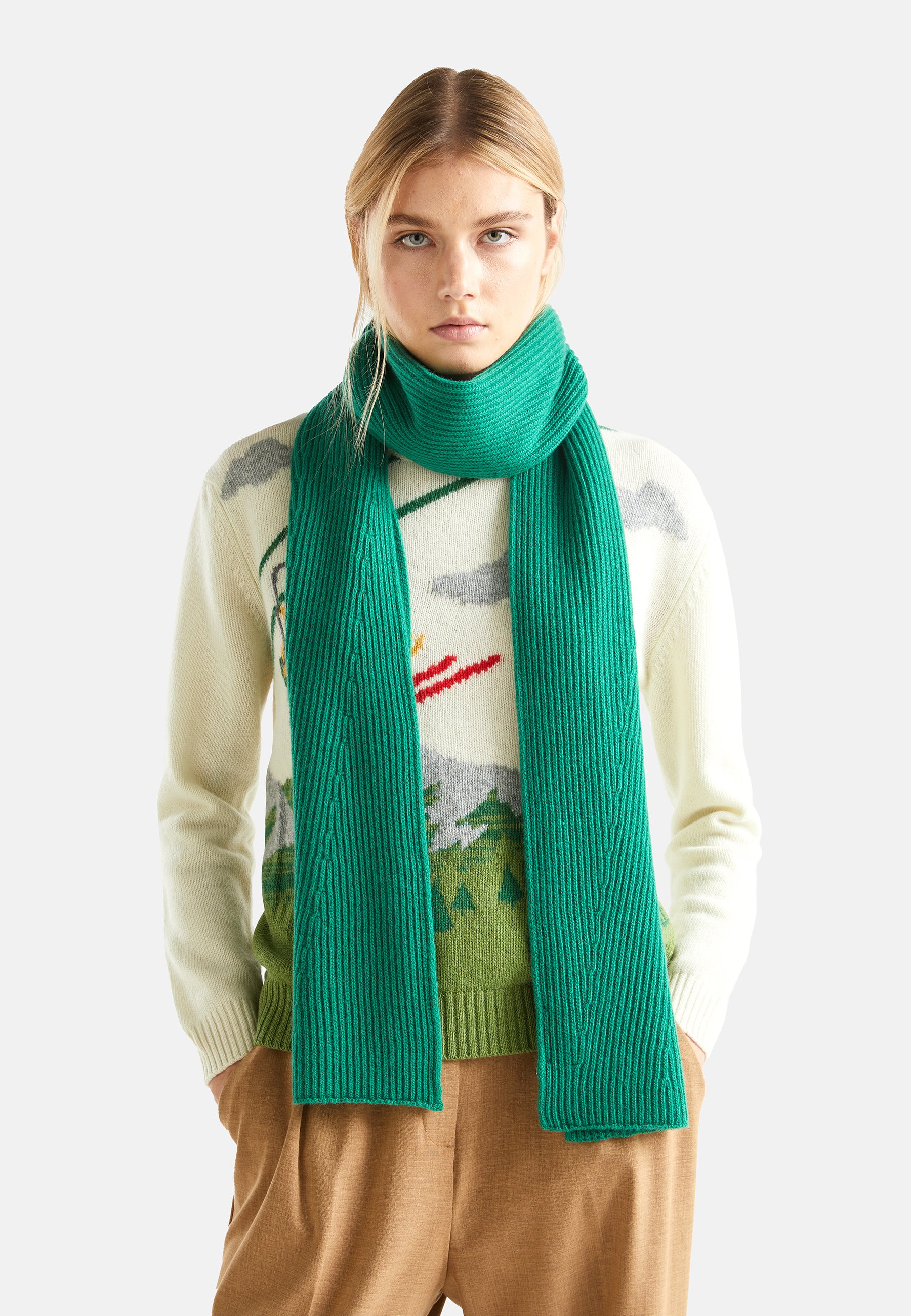 benetton sciarpa