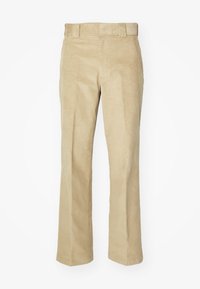 FLAT FRONT PANT - Hlače - khaki