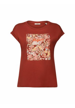 Esprit T-shirt imprimé - dark brown