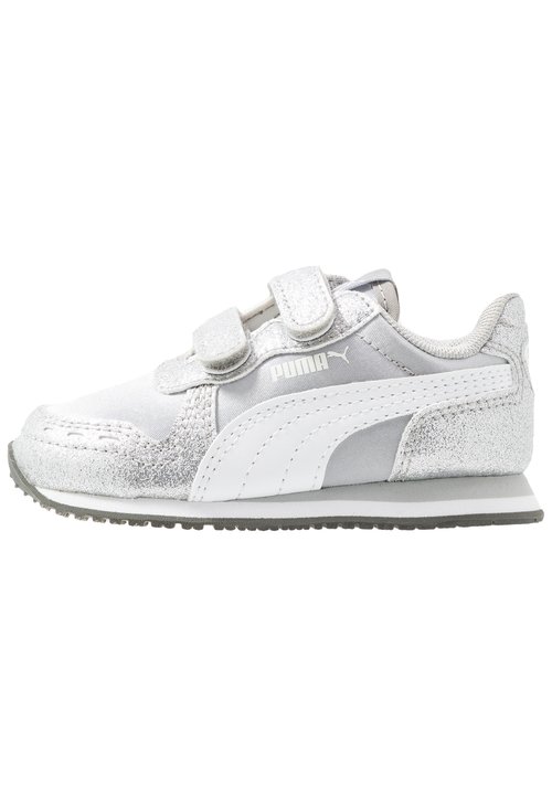 PUMA CABANA RACER GLITZ - Baby shoes - silver/white/gray violet — foto 2