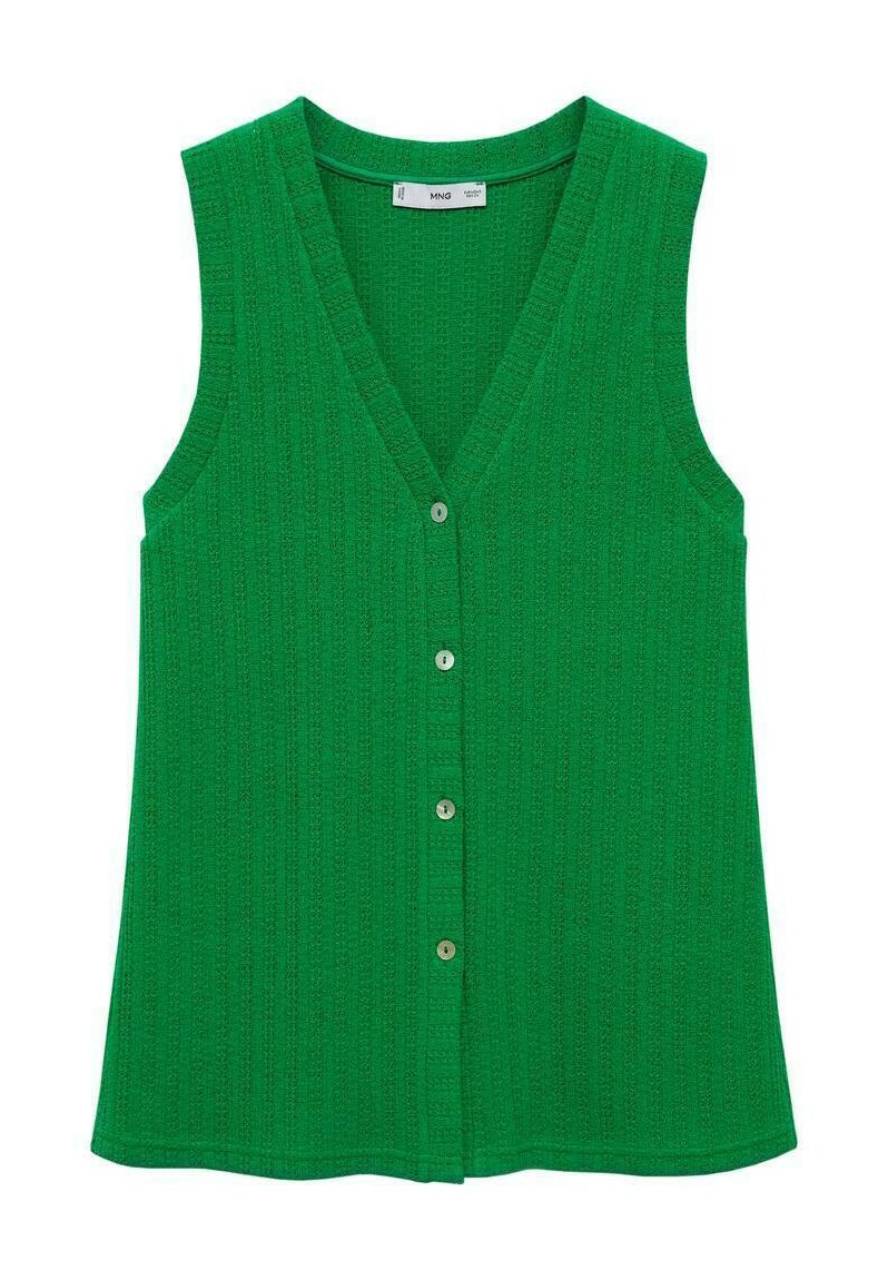 Mango Bodywarmer groen
