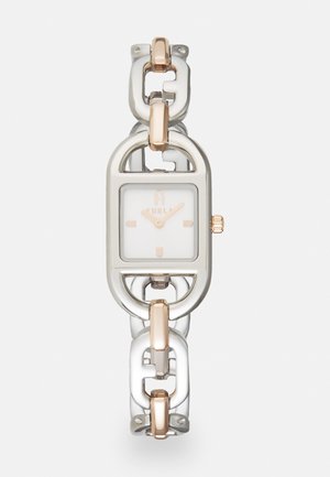 Furla CHAIN SQUARE - Watch - silver-coloured/rose