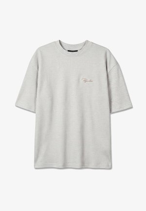 Pegador, SIGNAR TEE - Basic póló - cloud grey