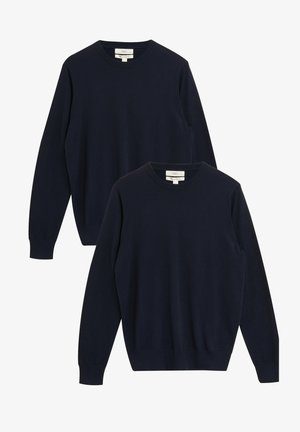 2 PACK CREW NECK - Jumper - navy