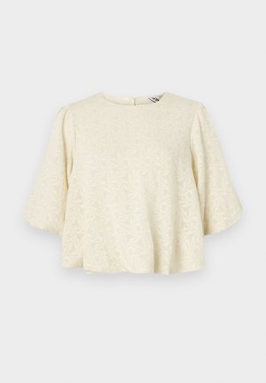 ONLY ONLROMI BALLOON SLEEVE - Top - wax yellow