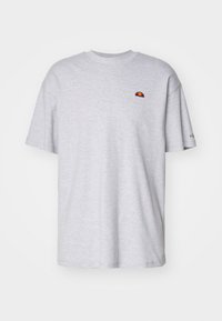 Ellesse BALATRO - T-shirts basic - white marl/lysegrå - Zalando.dk