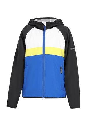 Träningsjacka - königsblau colorblock