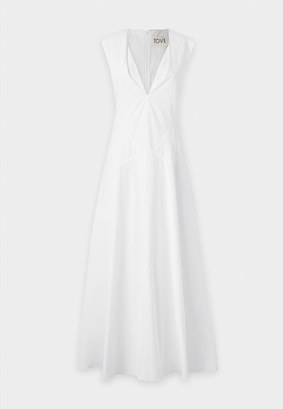 TOVE ANISA DRESS - Vestito lungo - white