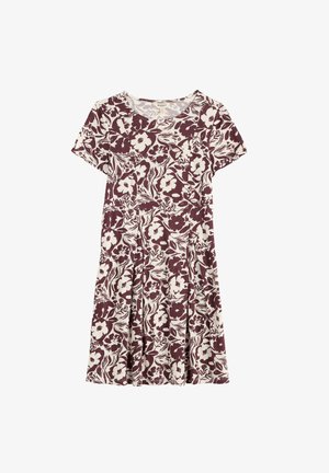 Seasalt Cornwall, SEASALT CORNWALL S/S WITCH HAZEL DRESS - Jerseyjurk - summer shadows cacao