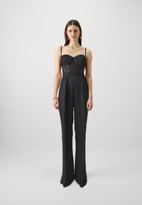 Elisabetta Franchi WOMENS JUMPSUIT - Pajac - nero