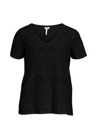 FEODORA V-NECK NOOS - Blūze - black