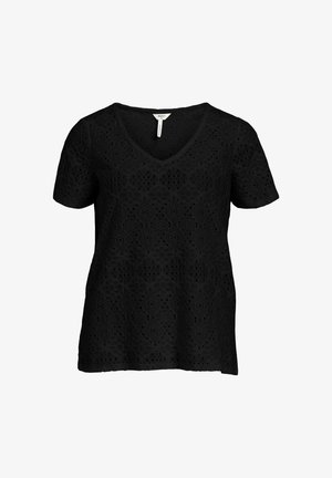 Object, FEODORA V-NECK NOOS - Camicetta - black
