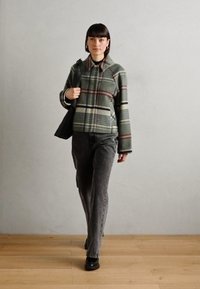Scotch & Soda BOXY SHIRT JACKET - Light jacket - thyme