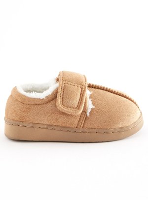 WARM LINED TOUCH FASTENING - Babyskor - tan brown