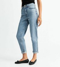 New Look - TURNED UP CUFF  - Jean droit - blue Image miniature 1