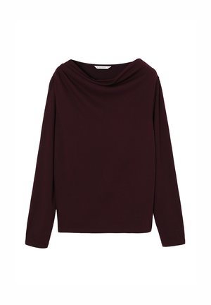 TATUUM RITA - Pikkade varrukatega topp - dark violet