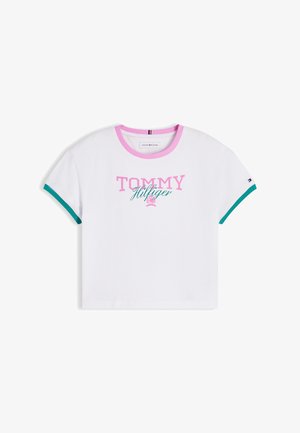 Tommy Hilfiger, - T-shirt z nadrukiem