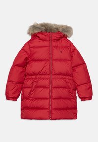 Tommy Hilfiger LONG WAISTED - Páperový kabát - heritage pink