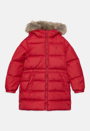 Tommy Hilfiger LONG WAISTED - Dunkåpe / -frakk - heritage pink