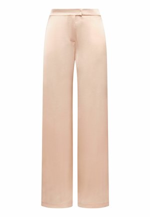 Maliparmi, SHINY CADY TROUSERS - Trousers - light pink