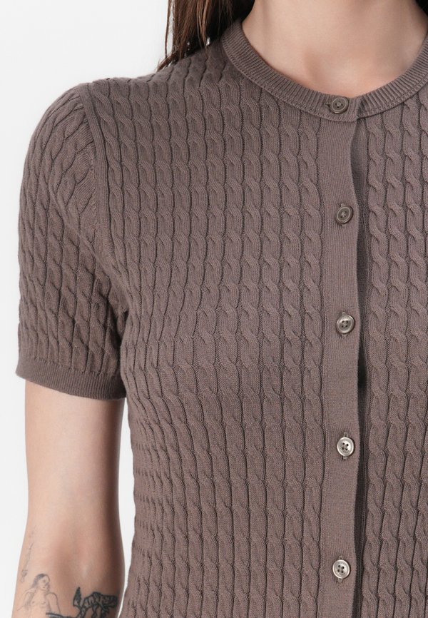 CARDI - Cardigan - hot coco3