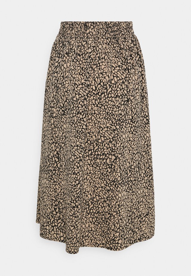 PCGILBERTA MIDI SKIRT - A-lijn rok - black