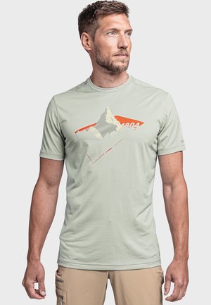 Schöffel CIRC SULTEN - Sports T-shirt - grau