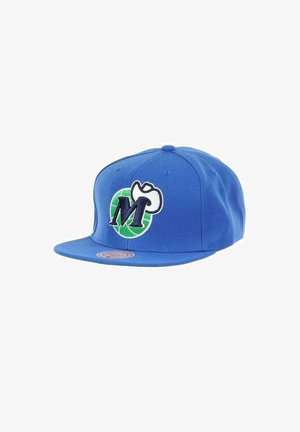 Mitchell & Ness DALLAS MAVERICKS NBA CONFERENCE PATCH HWC ORIGINAL FIT SNAP - Cap - blau