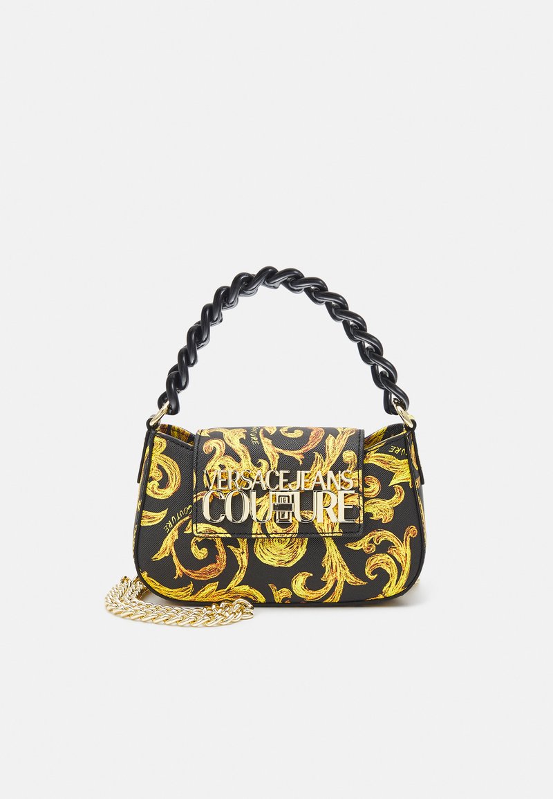Versace Jeans Couture RANGE LOGO LOCK SKETCH BAGS Olkalaukku Black versace-jeans-couture-range-logo-lock-sketch-bags-olkalaukku-black