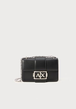 Armani Exchange MESSENGER BAG - Schoudertas - black