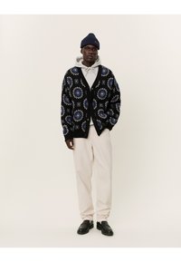 Les Deux ARO - Kardigán - black/blue