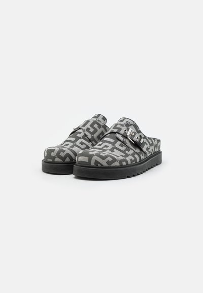 GCDS MONOGRAM MULES UNISEX - Papuci - black