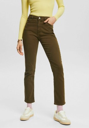 Slim fit -farkut - khaki