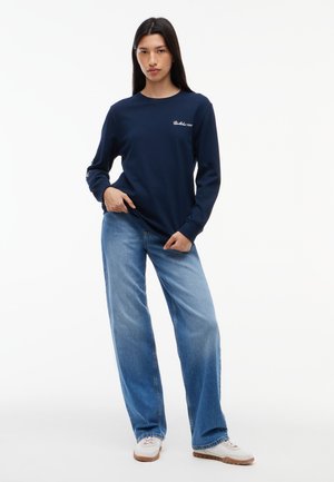 Tommy Jeans, Langærmet T-shirt - dark blue