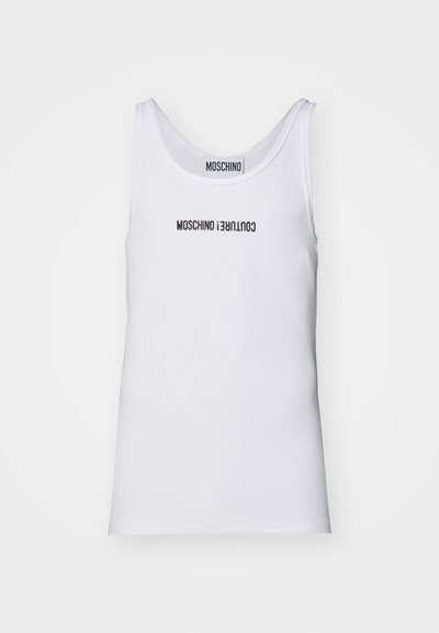 MOSCHINO CANOTTA - Top - fantasia bianco