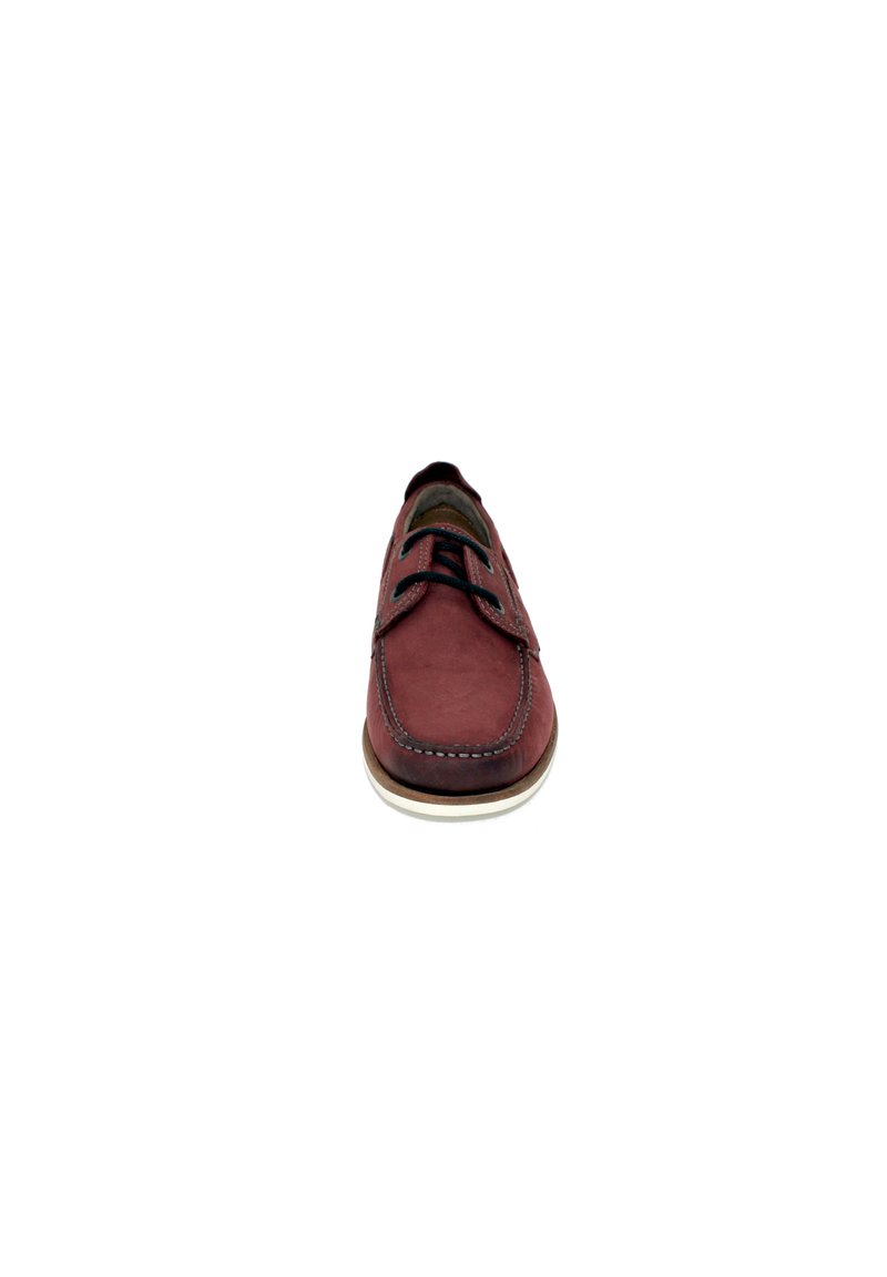Herren Klassische Schnürer | Fretz Men Bootsschuh amarone/bordeaux - SS24750 Herren Klassische Schnürer | Fretz Men Bootsschuh amarone/bordeaux - SS24750