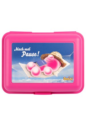 Gelini GELINI - MACH MAL PAUSE - BUTTER MIT TRENNWAND - Lunch box - rosa