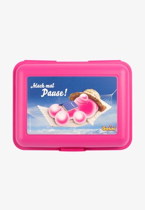 Gelini GELINI - MACH MAL PAUSE - BUTTER MIT TRENNWAND - Brotdose - rosa