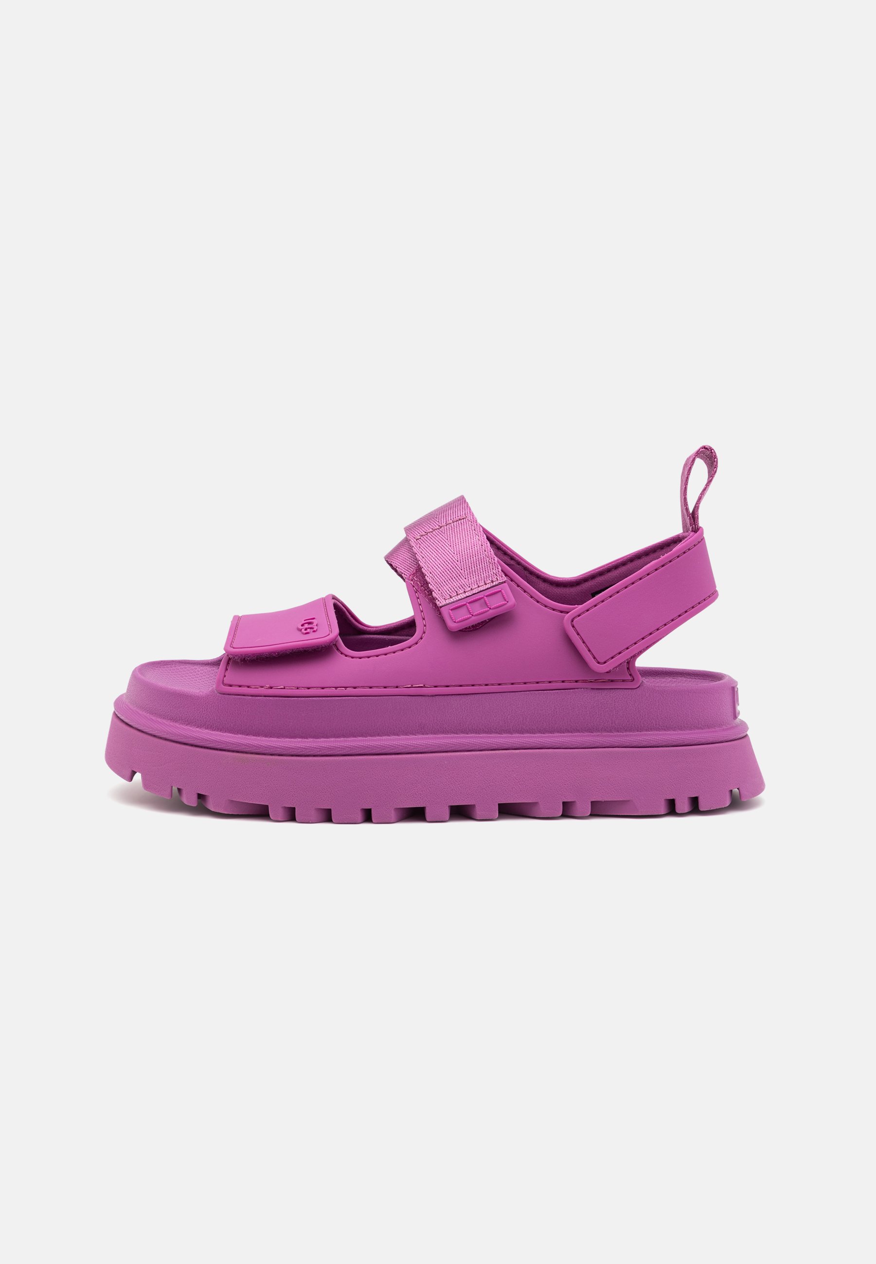 UGG GOLDENGLOW - Sandale cu platformă - mangosteen/roz