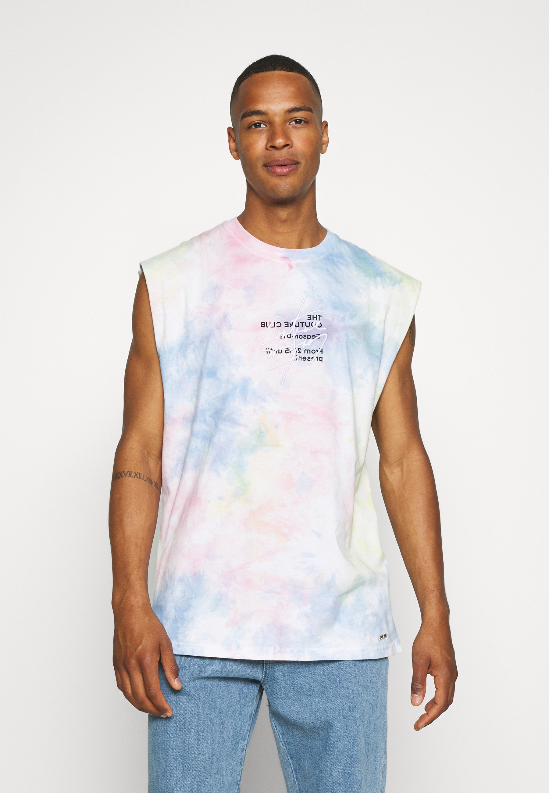 tie dye cut off shirts