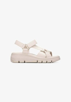 XTI, SANDALIA DE MUJER CON CUÑA - HIELO - Sandalias de cuña - blanco
