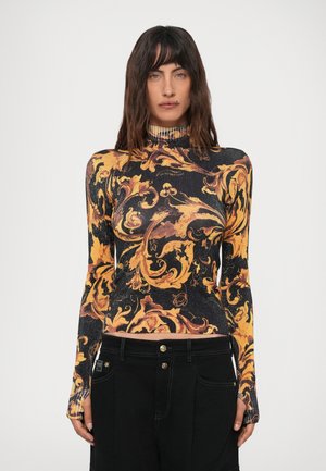 Svetrík - black/gold coloured