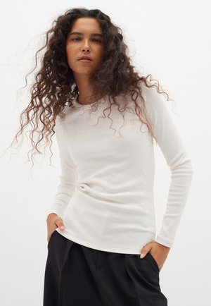 LOLAHIW BASE  - Long sleeved top - whisper white