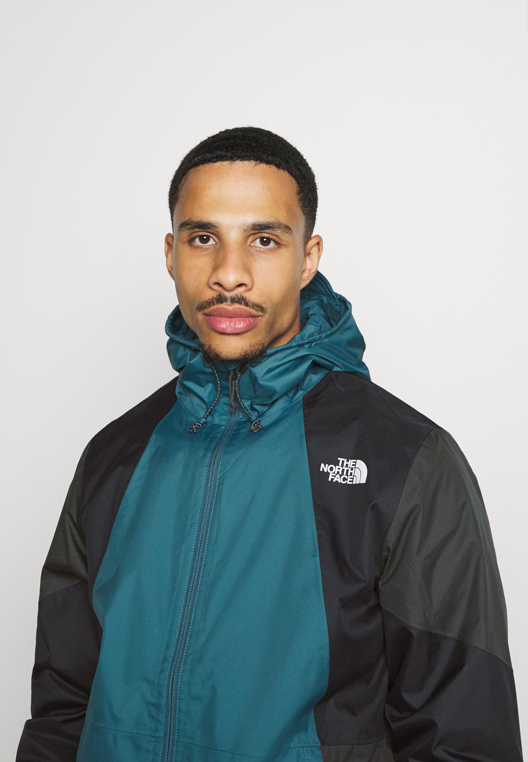 the north face vest blue